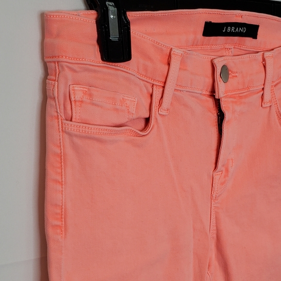J Brand Skinny Crop Flamingo Mid Rise Jeans Size 28 ~ Casual Twee Streetwear - Picture 4 of 13